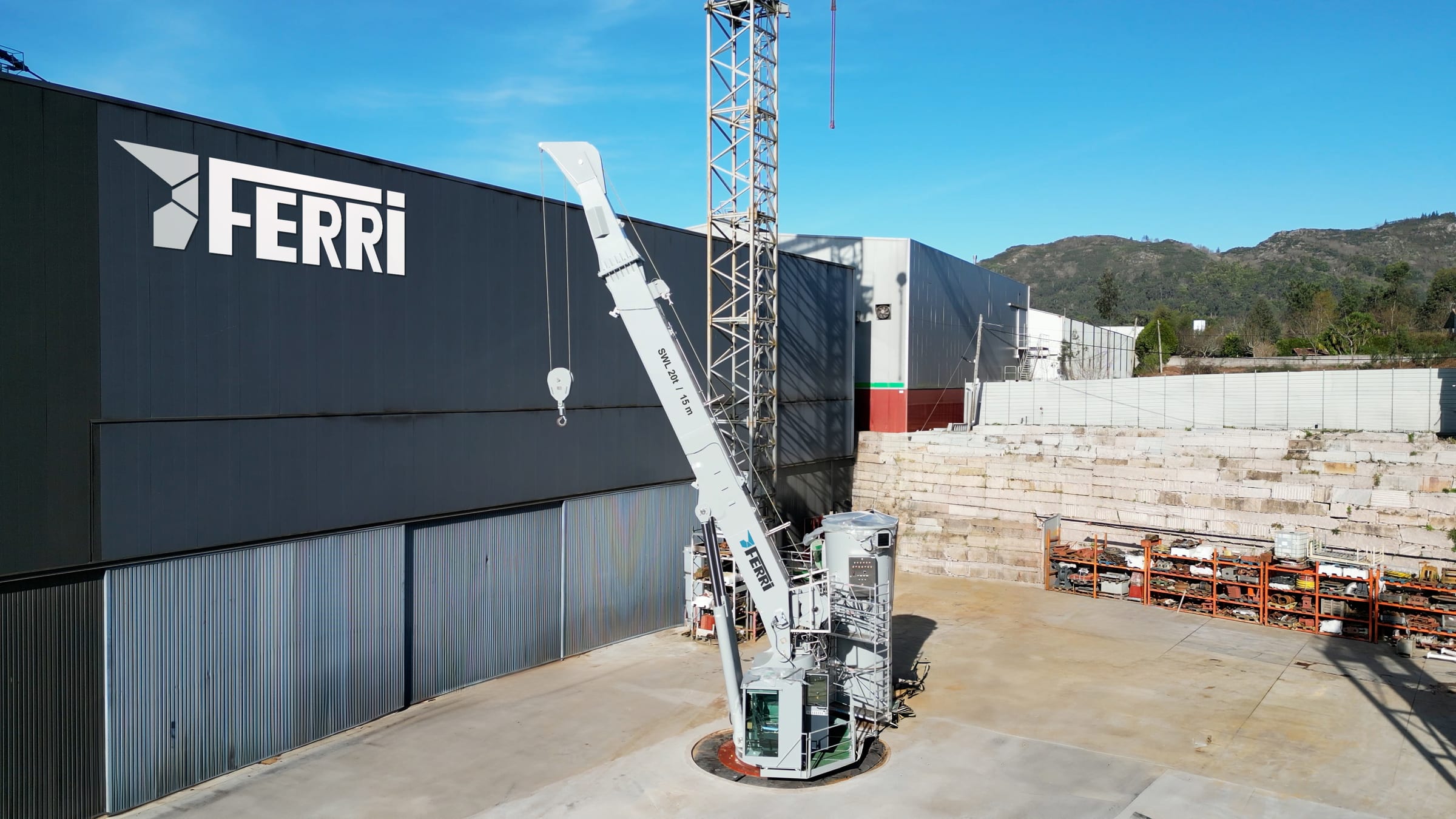 Banco de pruebas FERRI — más de 700 HP de potencia hidráulica
