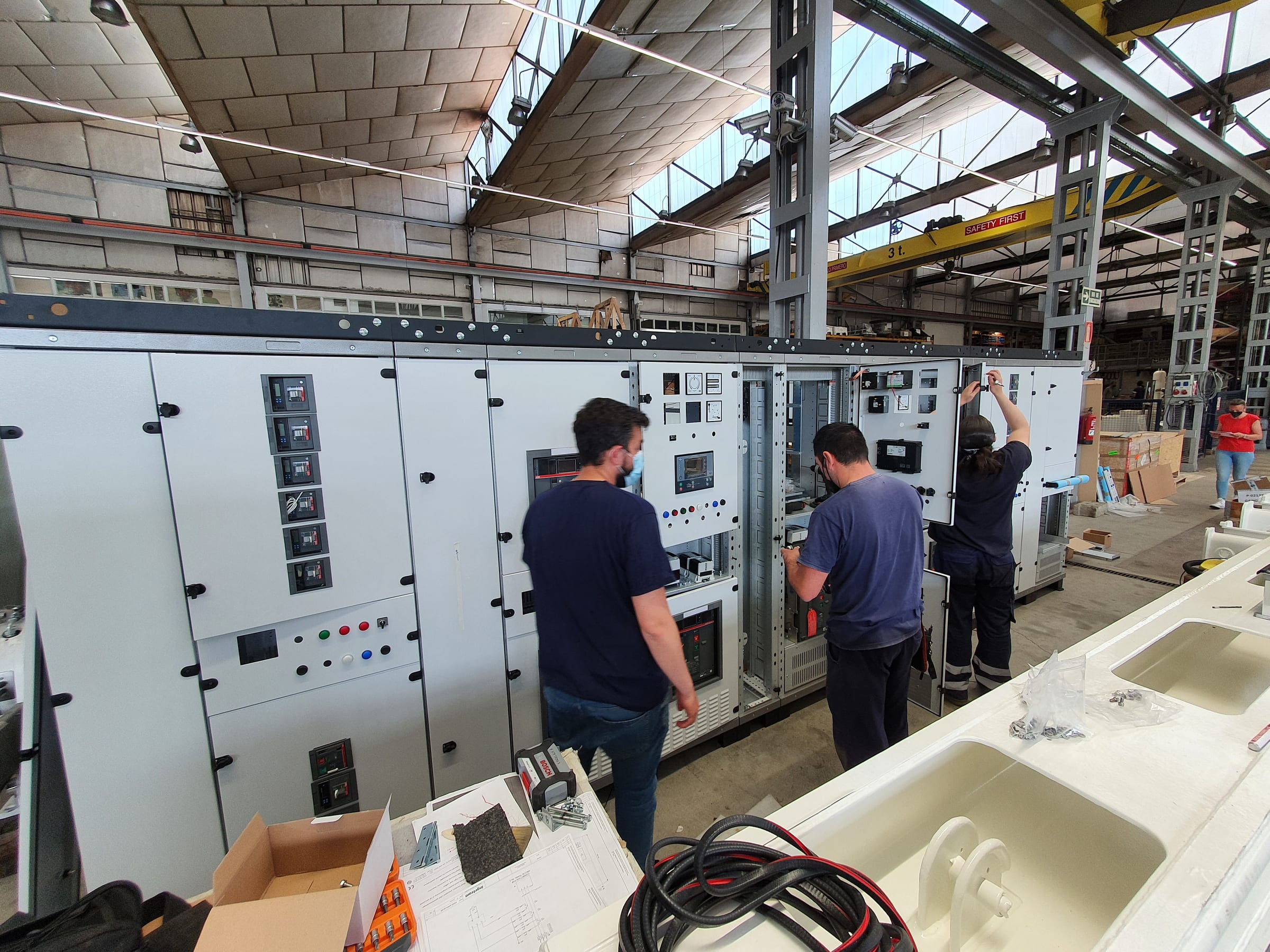 Servicio técnico en planta industrial — FERRI Systems