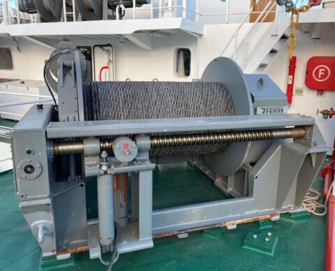 INDUSTRIAS FERRI, S.A. Hydraulic Winch for rescue boat Ferri Series 1723 TN 8005